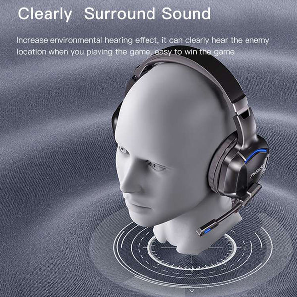 Yesido Stereo Sound Gaming Headset with Microphone & LED Light Design - iCase Stores