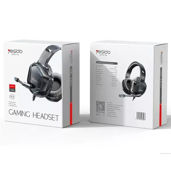 Yesido Stereo Sound Gaming Headset with Microphone & LED Light Design - iCase Stores
