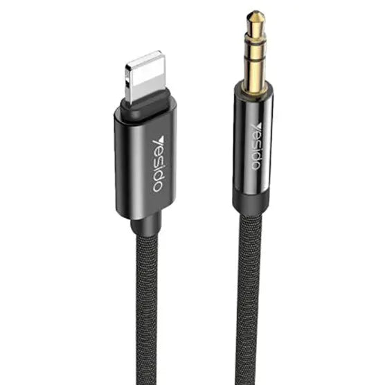 Yesido Aux Adapter Lightning 3.5mm Audio Cable - iCase Stores