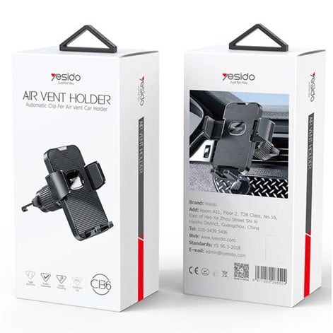 Yesido Air Vent Holder Automatic Clip - iCase Stores