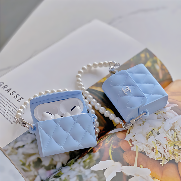 CHANEL Pearl AirPods Case - iCase Stores