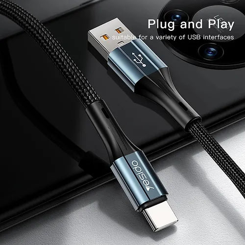 Yesido Fast Charging Data Cable 1.2M - iCase Stores