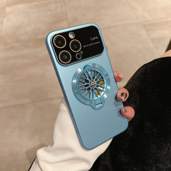 Gyroscope 360° Rotation Magnetic Stand Case With Camera Protection - iCase Stores