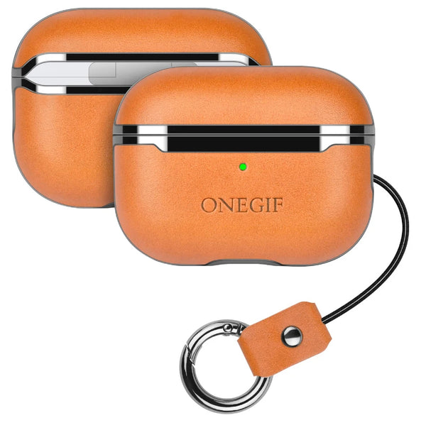 ONE GIF Genuine Leather Protective Shockproof Case with KeyChain