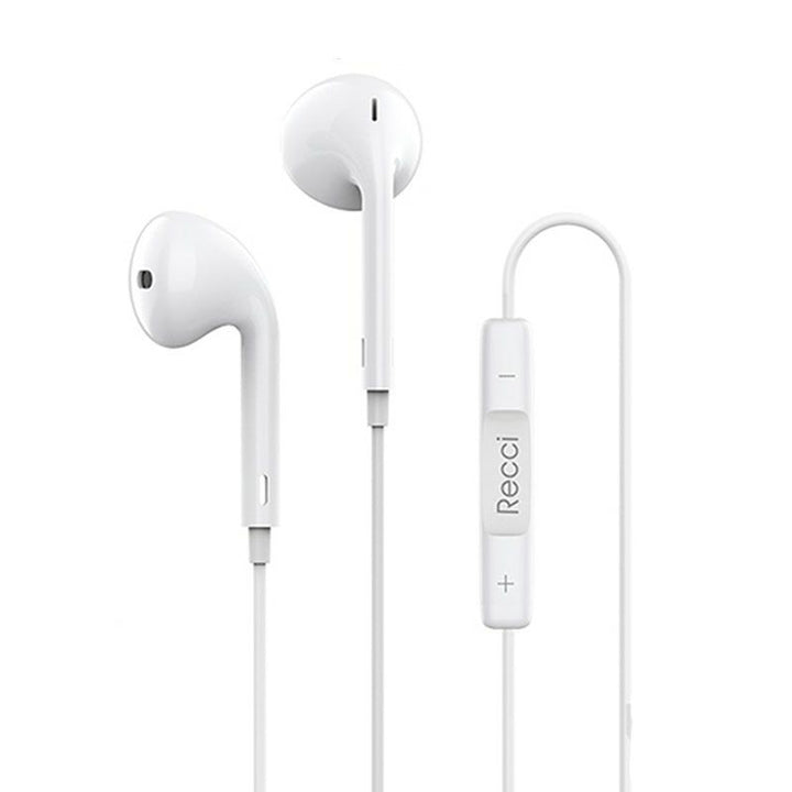 Recci Wired Earphone With 3.5mm Audio Jack - iCase Stores