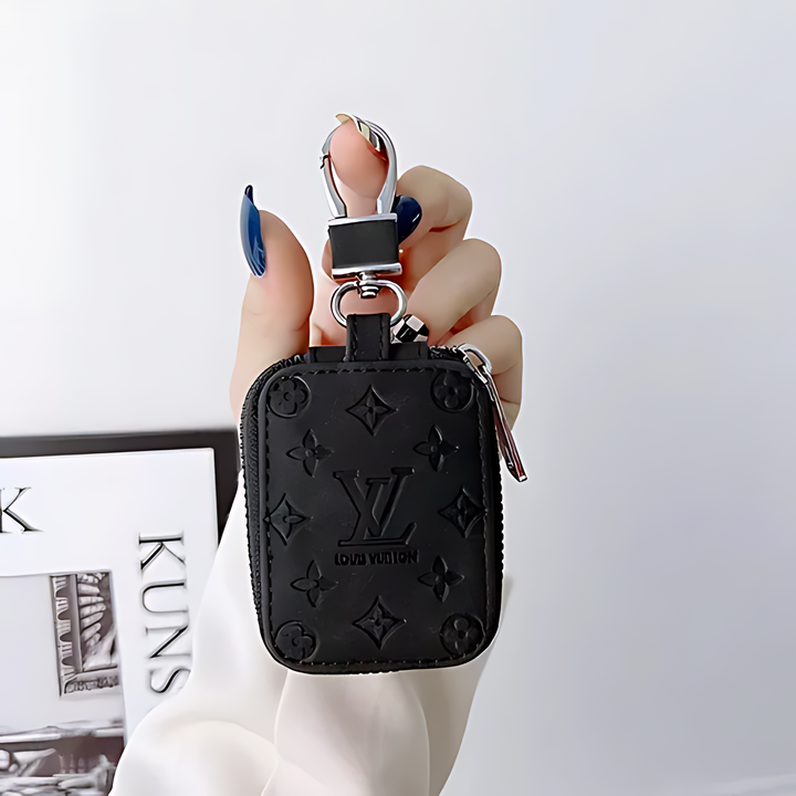 LV Solid Leather AirPods Case - iCase Stores