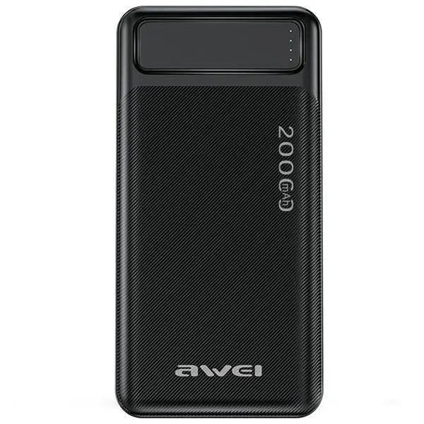 Awei Dual USB Fast Charging Power Bank 20000mAh - iCase Stores