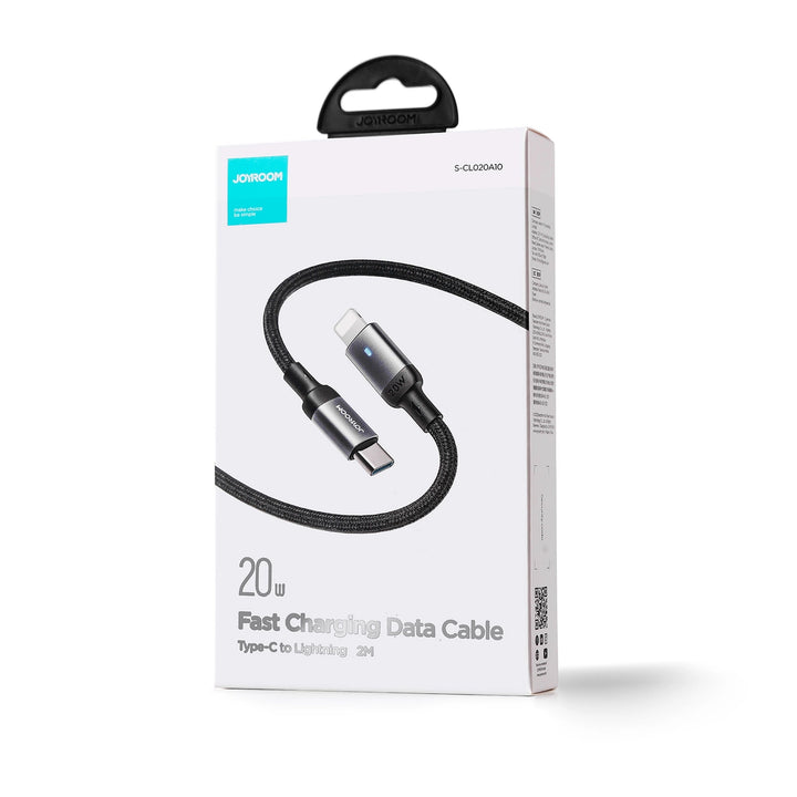 Joyroom Fast Charging Data Cable USB-C to Lightning 20W / 3m - iCase Stores