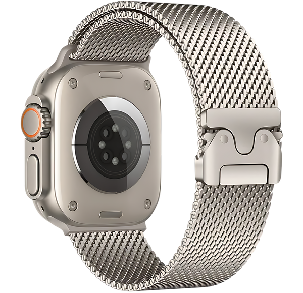 Pure Titanium Milanese Loop Strap For Apple Watch