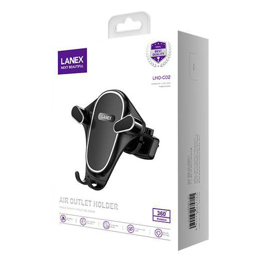 Lanex 3.5-6.5 Inches Smart Phone Car Holder - iCase Stores