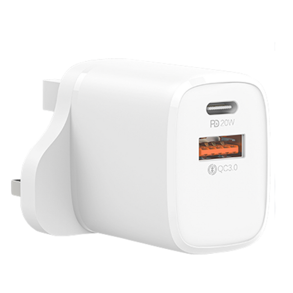 Recci Travel PD 20W Dual Port Charger - iCase Stores