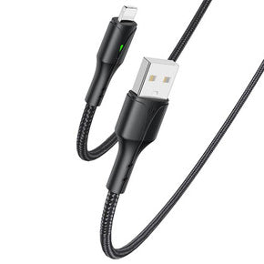 Yesido Charging Cable with Indicator Light 1.2M - iCase Stores