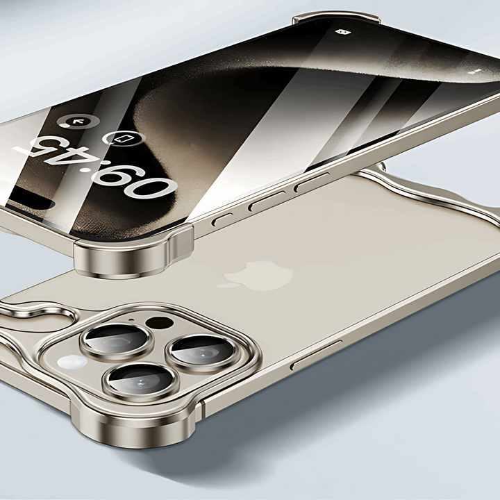 Aluminum Alloy Bumper Case with Lens Protector - iCase Stores