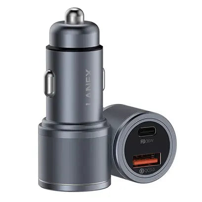 Lanex Car Charger With Dual Port 36 Watt - iCase Stores