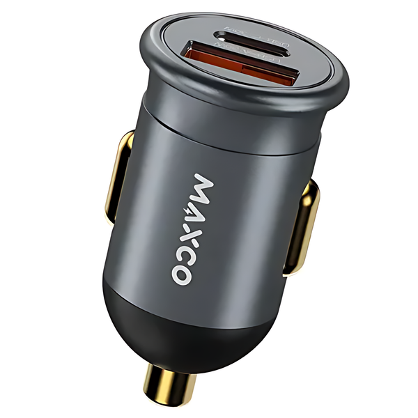 Maxco Fast Car Charger Dual Ports 30W