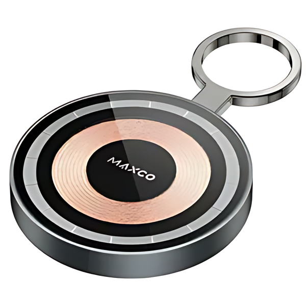 Maxco 2-in-1 Magnetic Ring Bracket Wireless Charger 15W