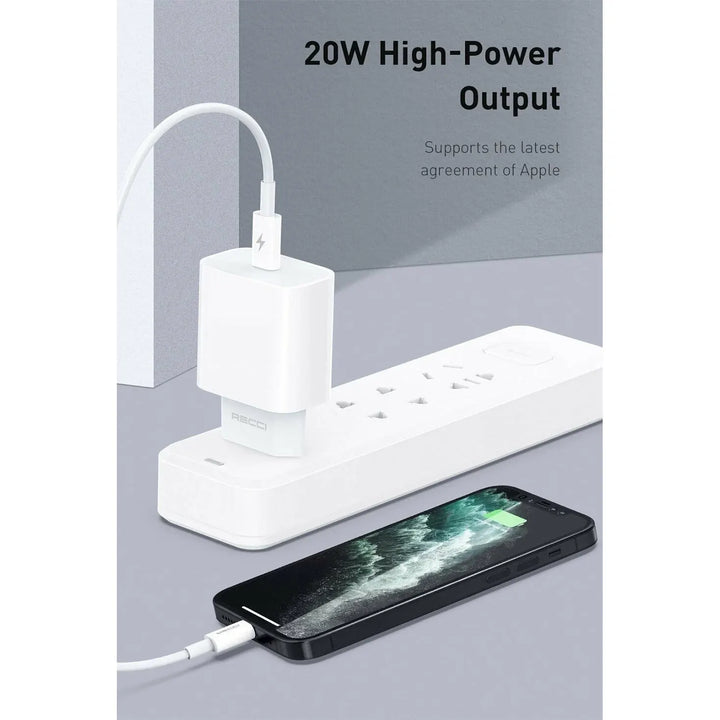 Recci Travel Super Fast Charging 20W - iCase Stores