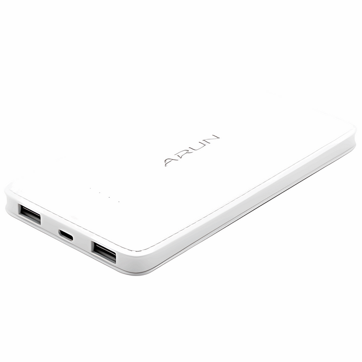 Arun Wired Power Bank with 2 USB Ports 1200mAh - iCase Stores