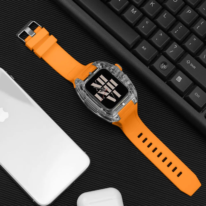 Luxury Modification Kit & Transparent Case for Apple Watch - iCase Stores