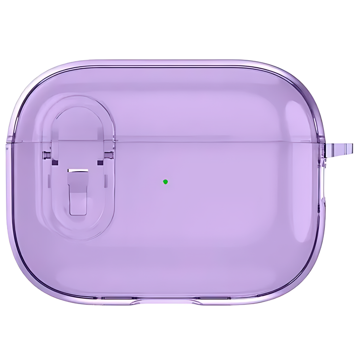 Clear Shockproof AirPods Case With Secure Lock - iCase Stores