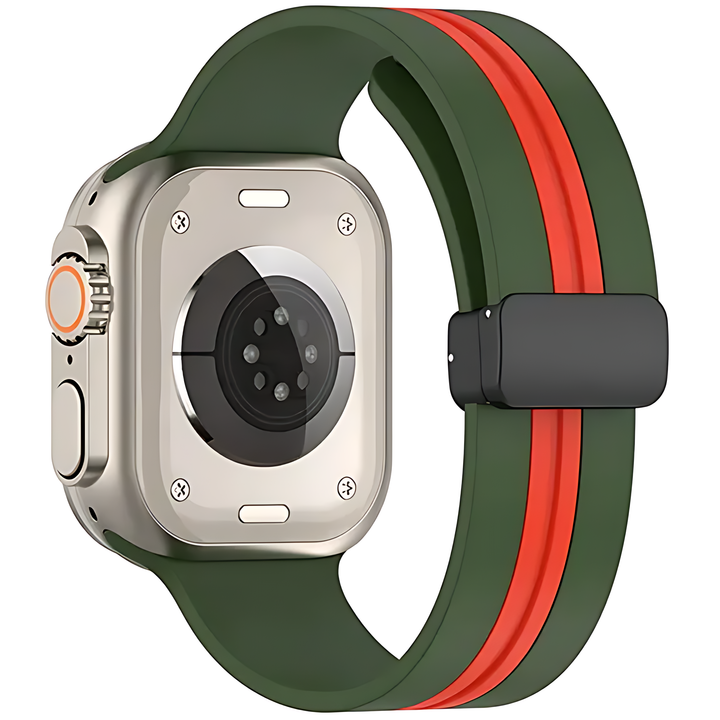 Soft Sport Silicone Magnetic Buckle For Apple Watch - iCase Stores