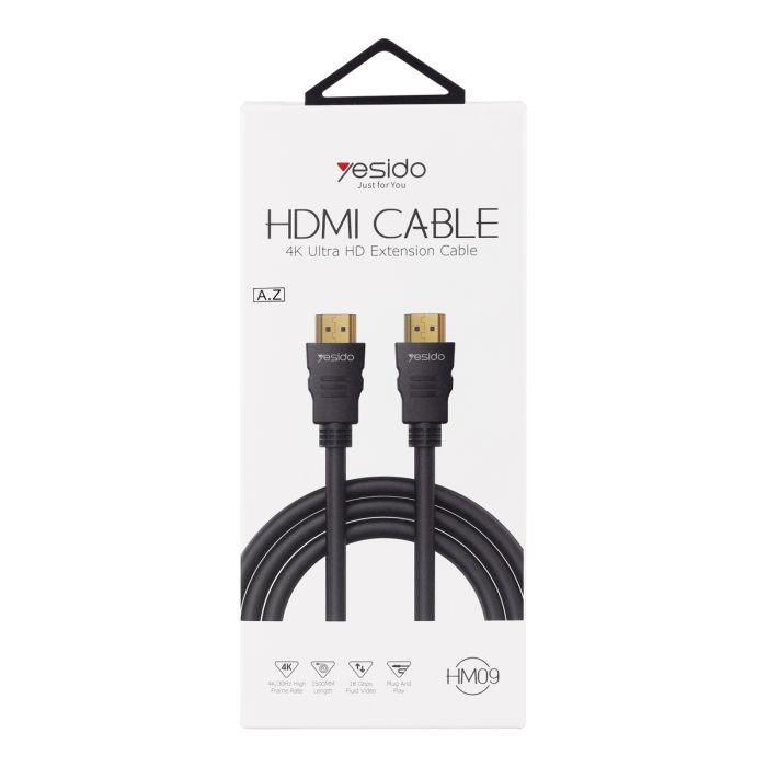Yesido HDMI Cable 4K Ultra HD Extension Cable - iCase Stores